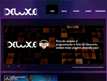 Tablet Screenshot of deluxclub.com.br